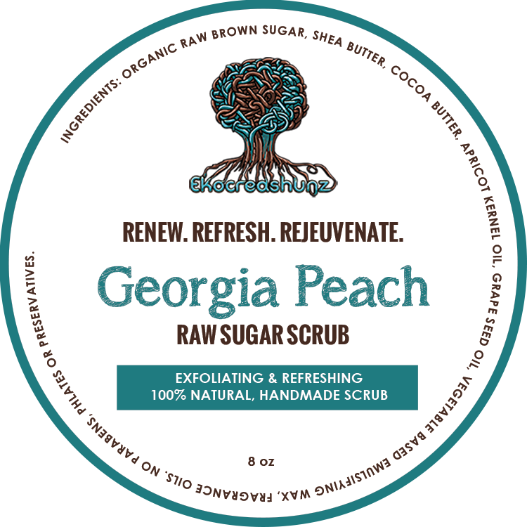 Georgia Peach Whipped Sugar Scrub
