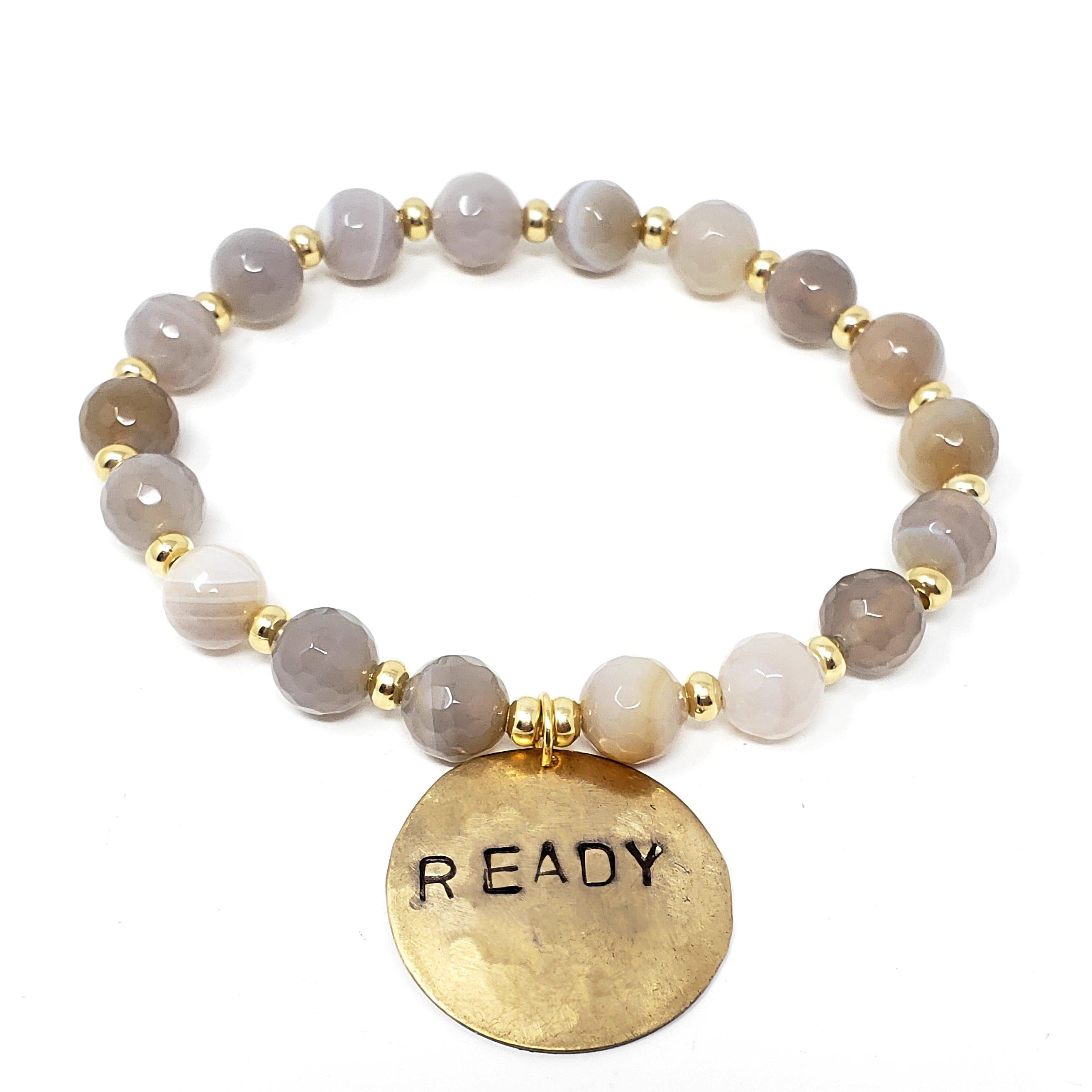 "I Am Enough & Ready" Affirmation Bracelets