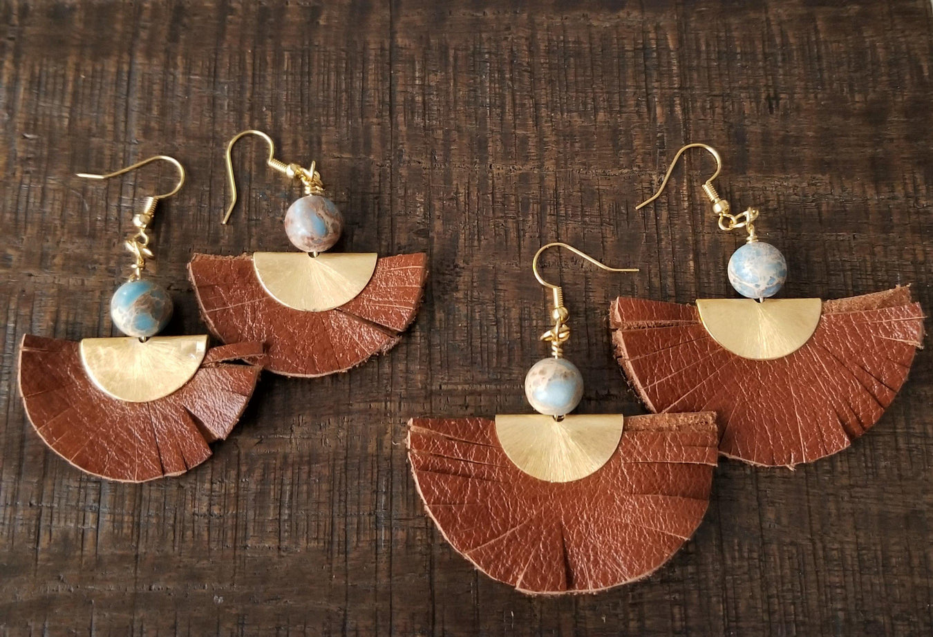 Leather Earrings