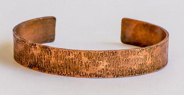 Balance - Textured Recycled Copper Cuff