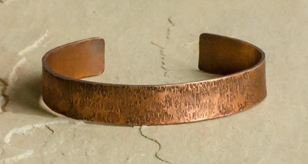 Balance - Textured Recycled Copper Cuff