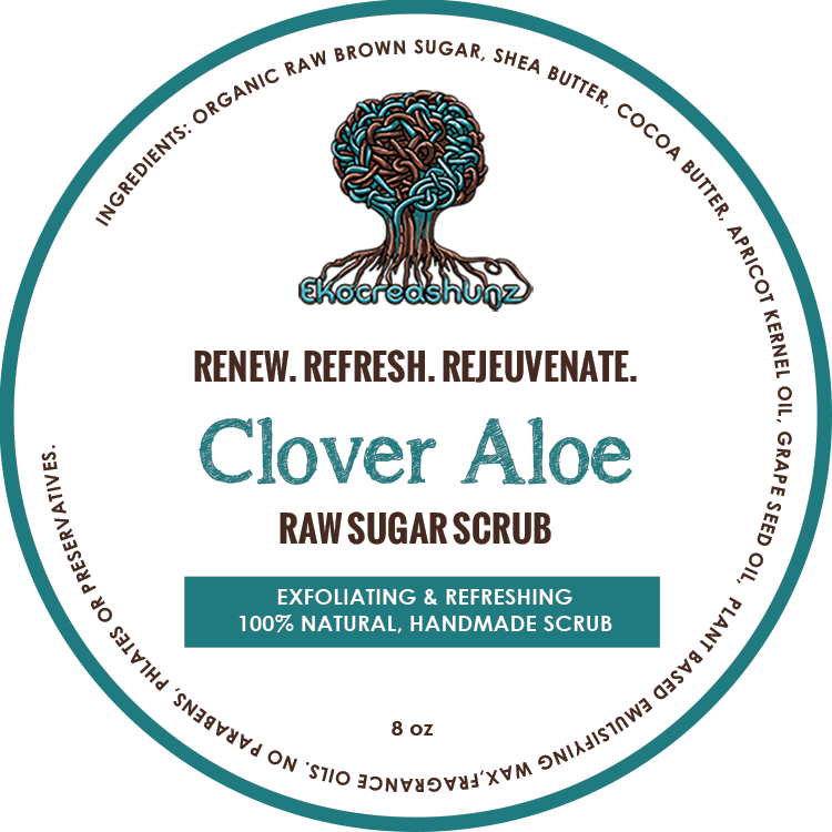 Clover Aloe Whipped Sugar Scrub