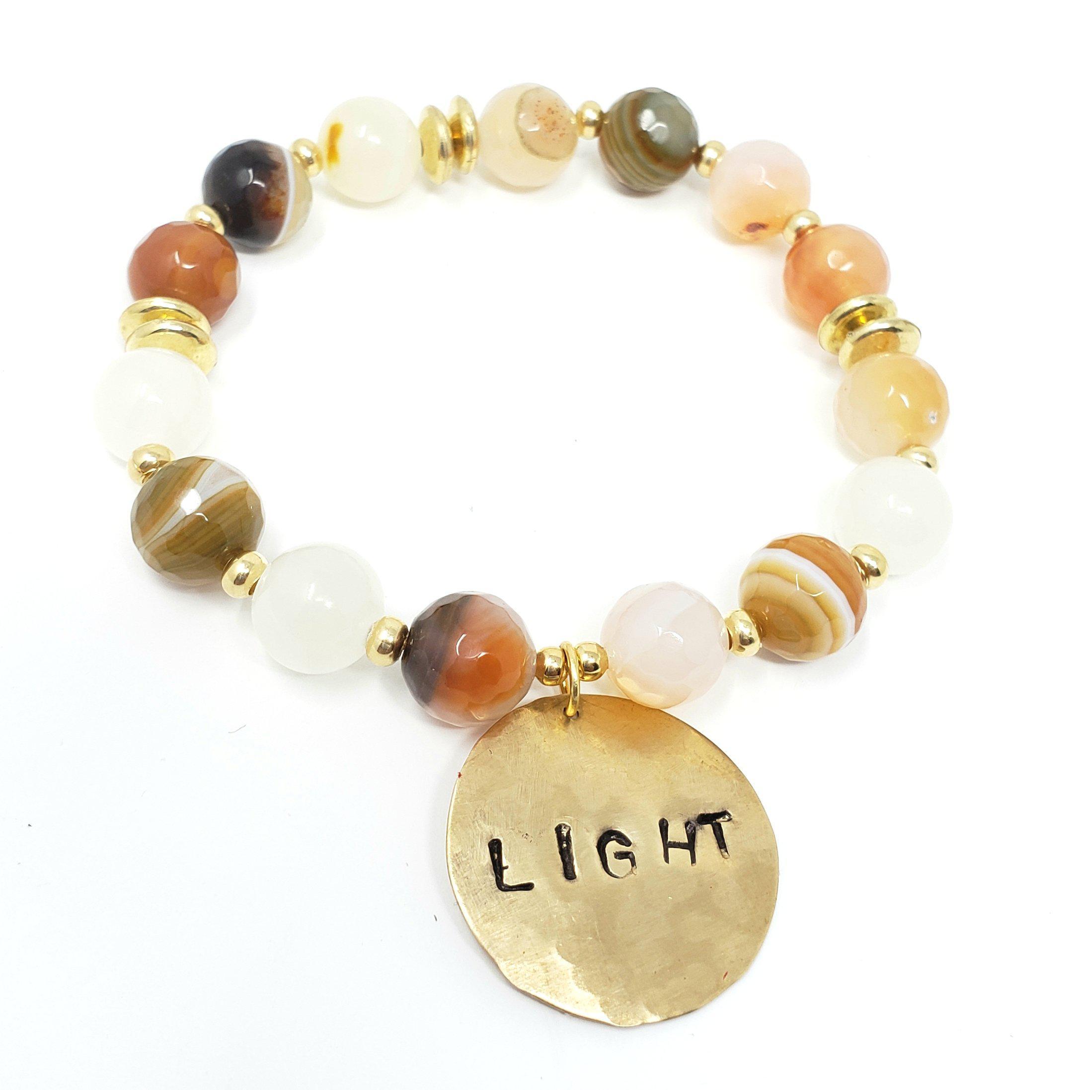 "I Am Light" Affirmation Bracelets