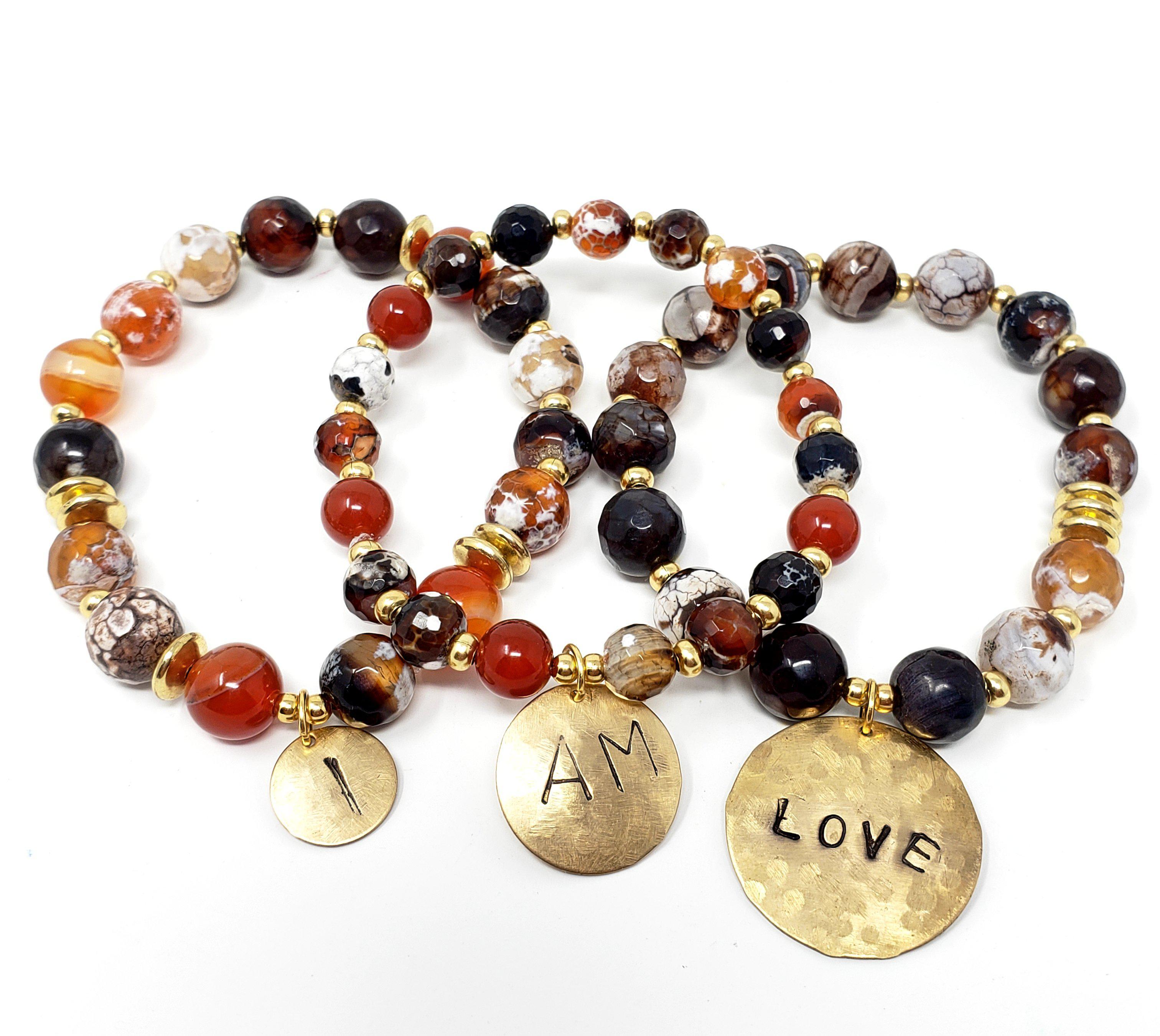 "I Am Love" Affirmation Bracelets