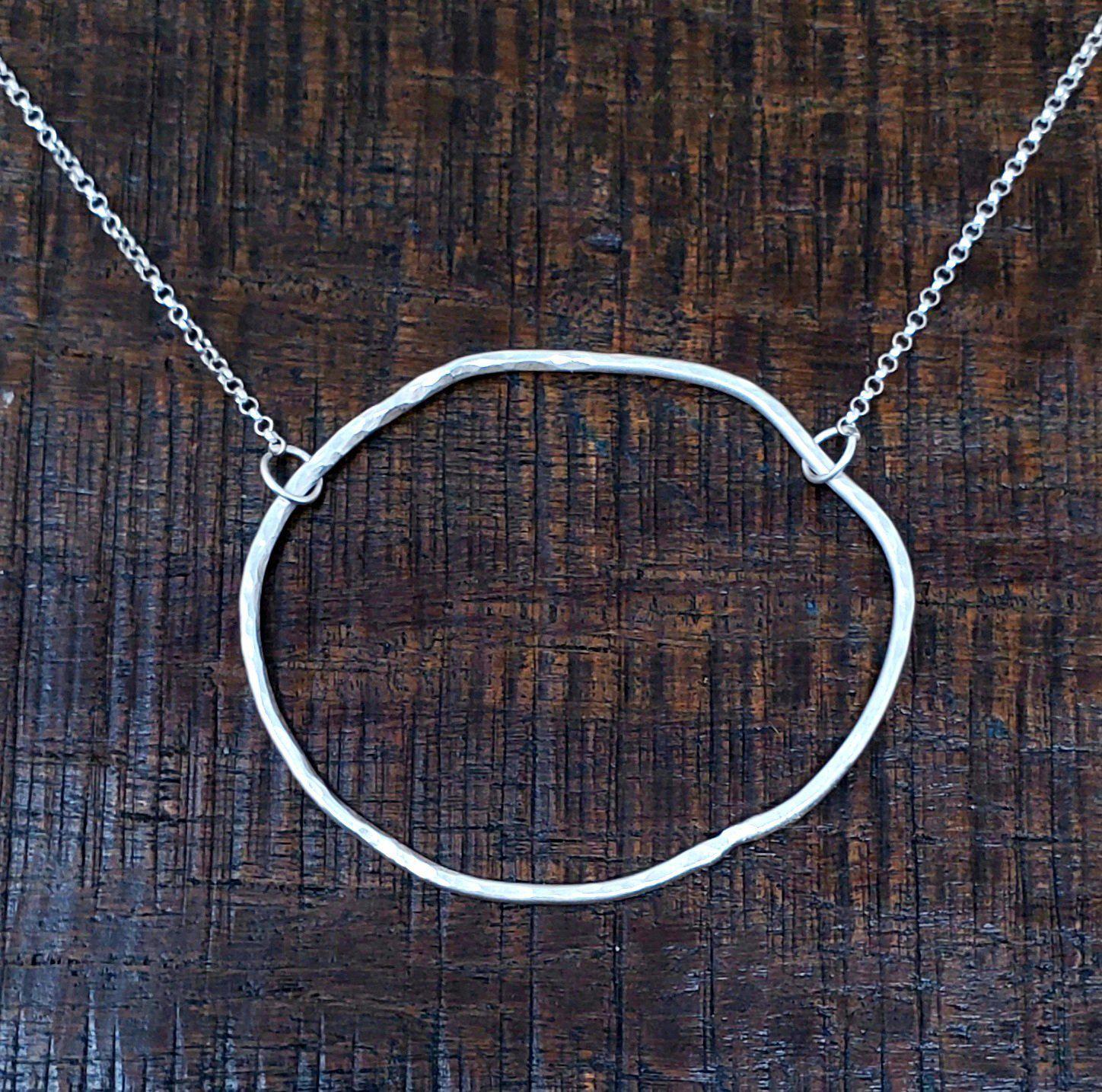 Infinity Necklace - Fine Silver
