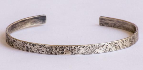 Men's Recycled Sterling Silver Cuff