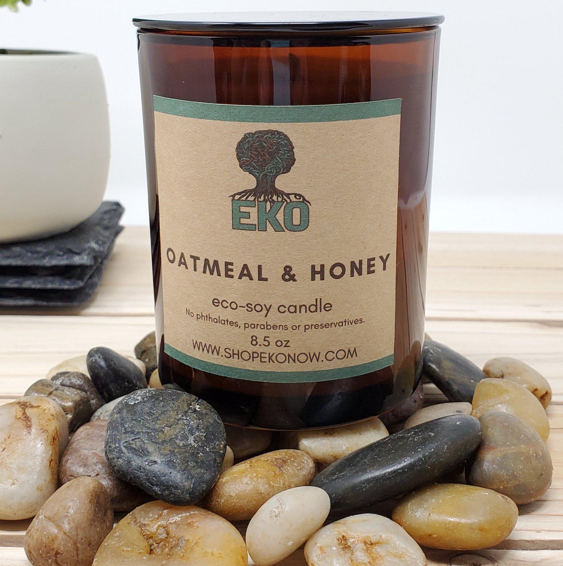 Oatmeal & Honey Eco-Soy Candle