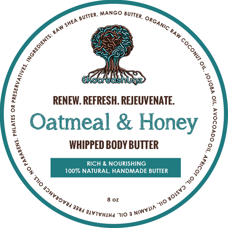 Oatmeal and Honey Whipped Butter