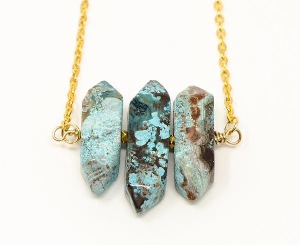 Ocean Jasper Dainty Necklace