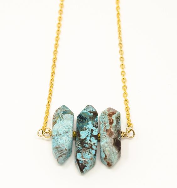 Ocean Jasper Dainty Necklace
