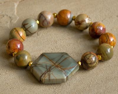 Red Creek Jasper Bracelet