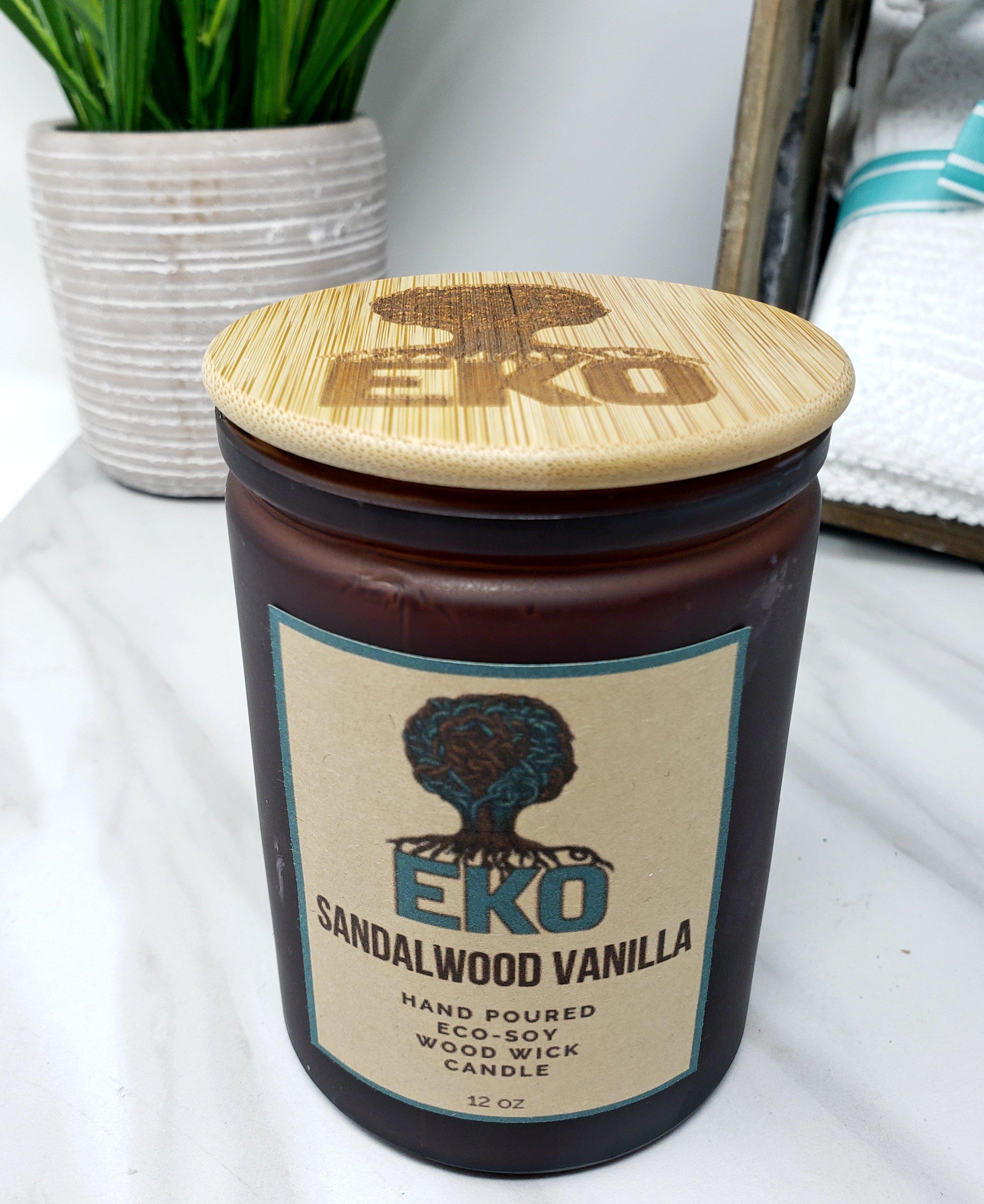 Sandalwood Vanilla Eco-Soy Candle